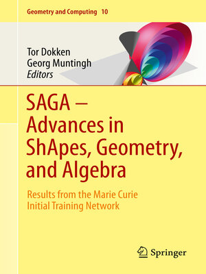 cover image of SAGA – Advances in ShApes, Geometry, and Algebra